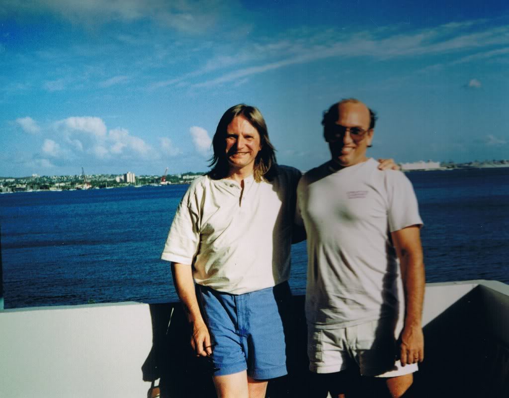 Joe Bifano (childhood friend) - Pearl Harbor, Hawaii - 1996