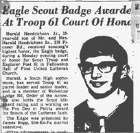 1965 - Eagle Scout