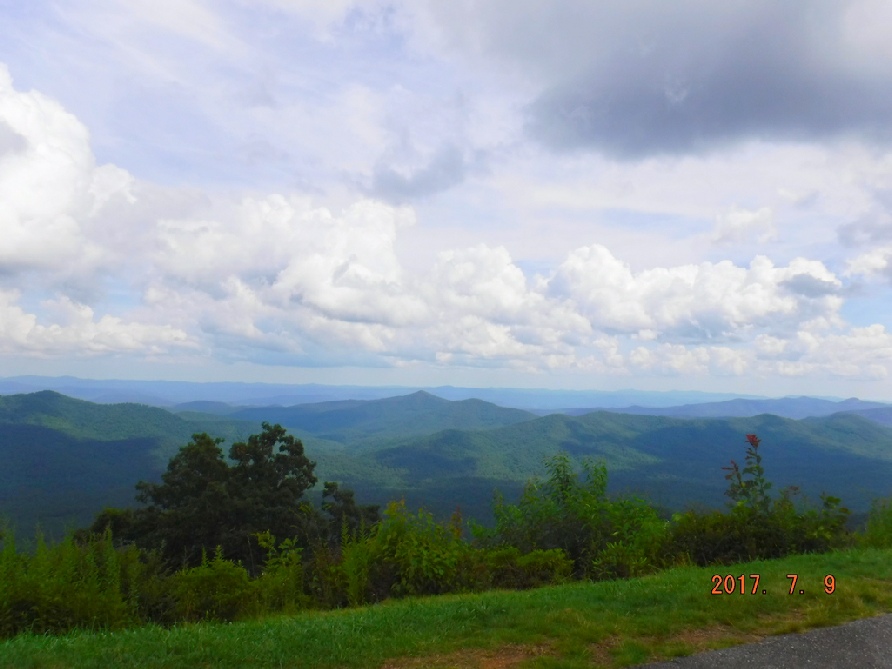 View from the Blue Ridge Parkway - North Carolina