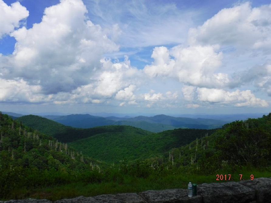 View from the Blue Ridge Parkway - North Carolina